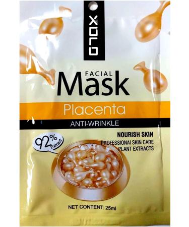 Uniquem Sheep Placenta Face Mask 3 Pieces Sheep Placenta Face Mask XL1790 - Buy Online on GoSupps.com