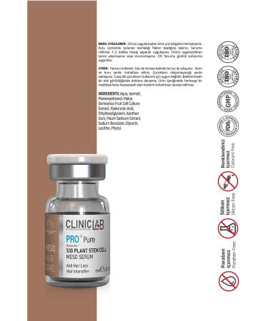 Cliniclab Pro+ Pure Plant Stem Cell Meso Serum 6 ml x 2 pcs - Buy Online on GoSupps.com