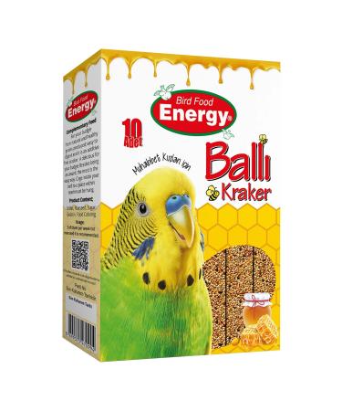 bird food energy Honey Budgie Crackers 10-4 Pieces - Buy Online on GoSupps.com