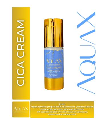AquaX Cica Centella Intensive Care and Repair Cream