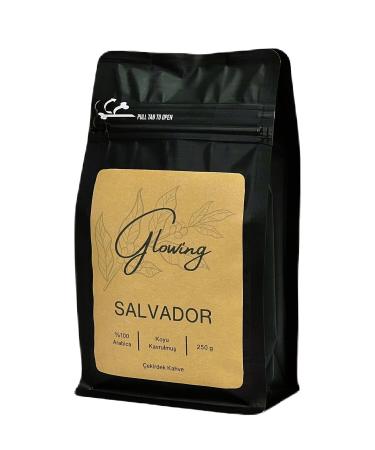 Glowing Salvador Dark Roast Coffee | 0 Arabica | 250 gr