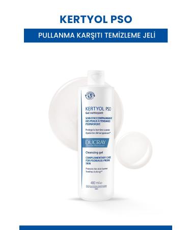 Ducray KERTYOL PSO Moisturizing Cleansing Gel -400 ML - Buy Online on GoSupps.com