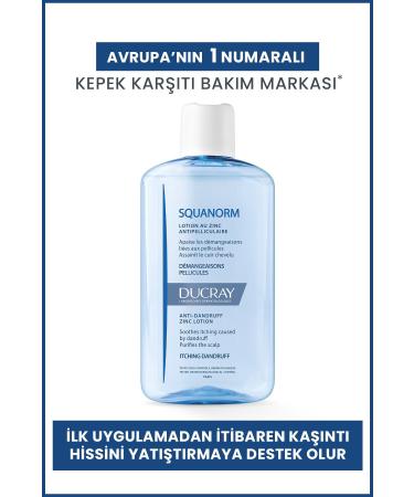 Ducray Squanorm Anti-dandruff Zinc Lotion 200ml