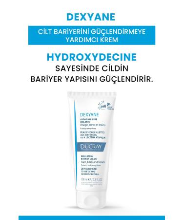 Ducray Dexyane Barrier Moisturizing Cream for Dry Skin 100 ml - Buy Online on GoSupps.com