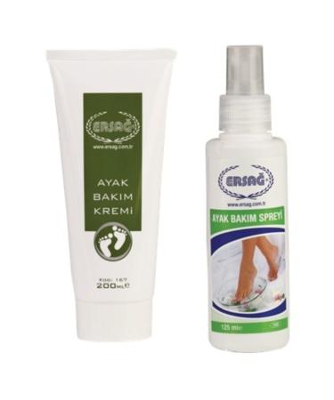 Ersa Foot Care Spray 125 ml and Foot Care Cream 200 ml