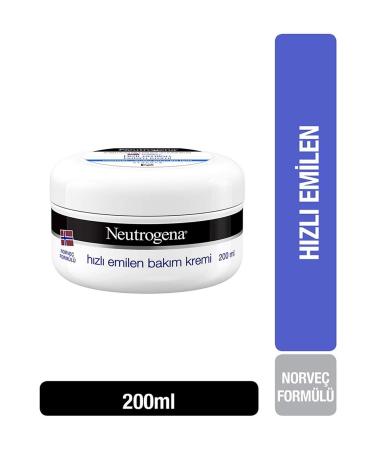 Neutrogena Fast Absorbing Care Cream Normal Skin 200 Ml