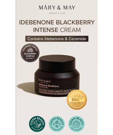 Mary & May Idebenone Blackberry Antioxidant and Anti-Aging Moisturizing Complex Intensive Cream 70 gr - Buy Online on GoSupps.com