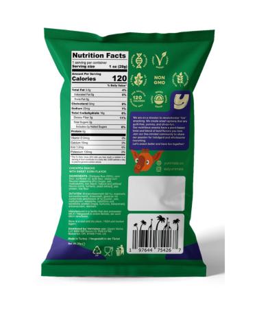Yummate Vegan Gluten Free Baked Chickpea Chips Set 18 X 28 gr - Buy Online on GoSupps.com