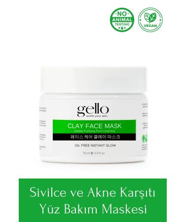 GELLO Anti-Acne Facial Care Clay Mask