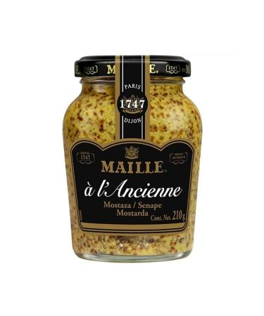 Maille Al Ancienne Grained Mustard Seed 210 gr dijont - Buy Online on GoSupps.com