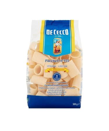 De Cecco Paccheri Pasta 500 Gr