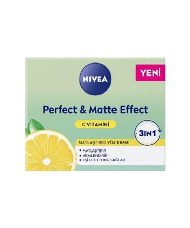 NIVEA New Perfect Matte Vitamin C Mattifying-Moisturizing Face Care Cream 50 ml