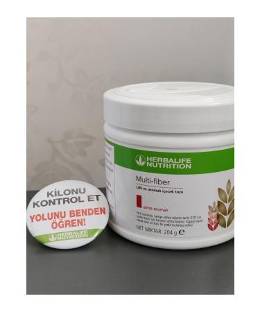 Herbalife Multi-fiber Multi-fiber Fiber and Flavored Drink Powder Apple 204 G - Buy Online on GoSupps.com