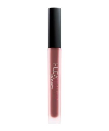 HUDA BEAUTY Liquid Matte Long Wear Lipstick First Class - Matte Finish Liquid Lipstick