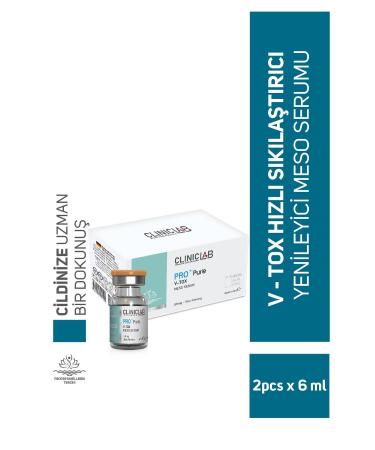 Cliniclab Pro+ Pure V-Tox Meso Serum 6 ml x 2 (Botox)