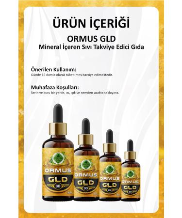 Gokcek Healing Ormus Gld 30 Ml. - Buy Online on GoSupps.com