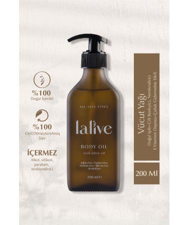 Lalive E-Vitamin Moisturizing and Nourishing Natural Body Care Oil 200 ml