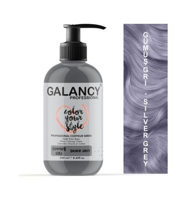 Galancy Silver Ammonia Free Color Balayage Hair Dye 250ml
