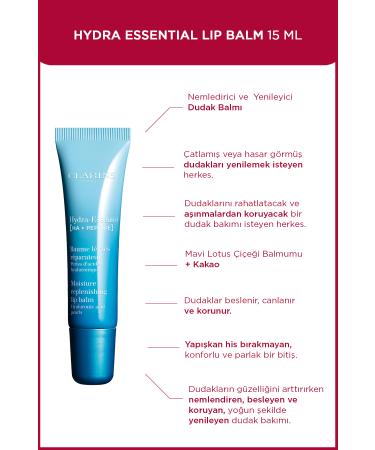 Clarins HYDRA-ESSENTIEL repairing lip balm 15ML