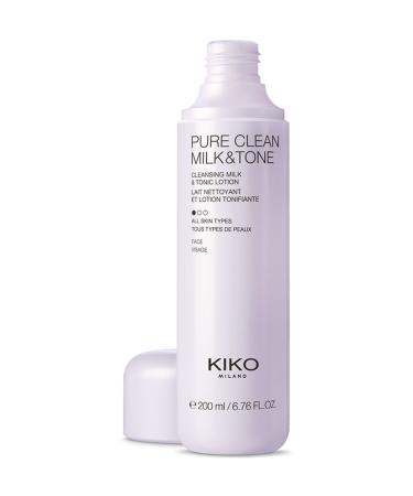 KIKO 2 in 1 Cleansing Milk & Tone - Pure Clean Milk & Tone