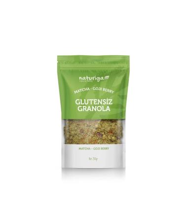 Naturiga Organic K Matcha - Goji Berry Gluten-Free Granola 250 gr
