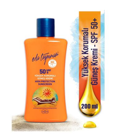 Eda Ta p nar High Protection Sun Cream Spf50+ - 200 Ml