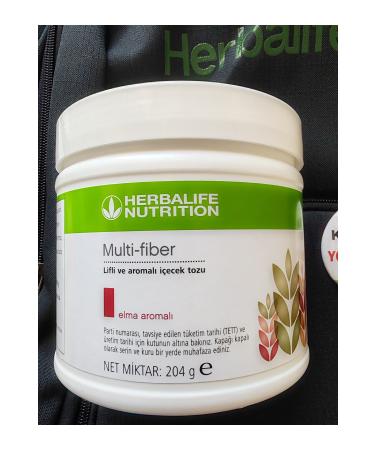 Herbalife Multi-fiber Multi-fiber Fiber and Flavored Drink Powder Apple 204 G