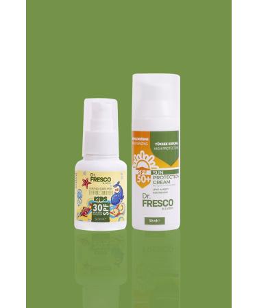 Dr Fresco 50 ml 30 Spf Children's Sunscreen Cream - 50 ML Anti-Stain 50 SPF Sunscreen