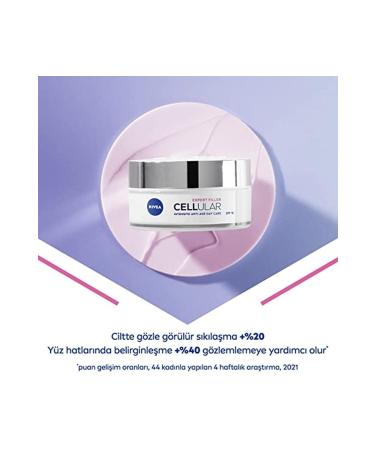NIVEA Cellular Expert Filler Intensive Anti-Aging Day Care Face Cream 50 Ml Hyaluronic Acid V - Buy Online on GoSupps.com