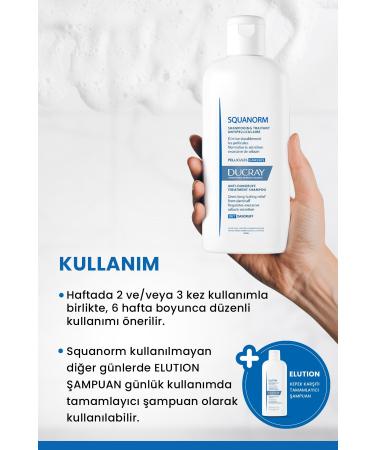 Ducray SQUANORM Oily Dandruff Shampoo Oily anti-dandruff shampoo 200 ML - Buy Online on GoSupps.com