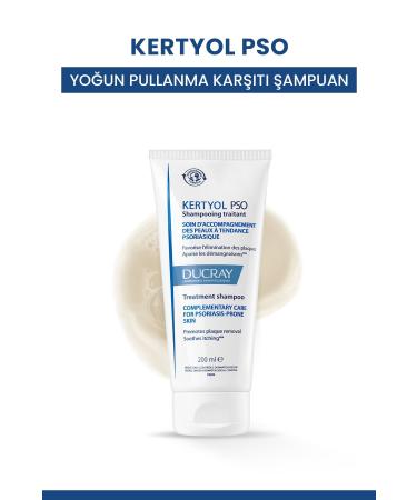 Ducray Kertyol PSO Intensive Anti-Flaking Shampoo 200 ml - Buy Online on GoSupps.com