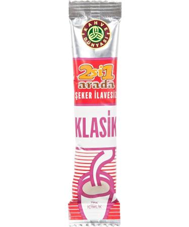 World of Coffee World 2 in 1 Classic Instant Coffee 40 Pack (12 Gr x 40 Pieces) Modern Tek