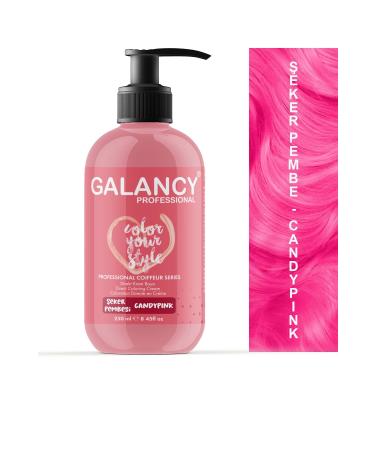 Galancy Sugar Pink Ammonia Free Color Balayage Hair Dye 250ml