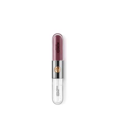 KIKO Liquid Lipstick - Unlimited Double Touch 123 Satin Grape - Buy Online on GoSupps.com