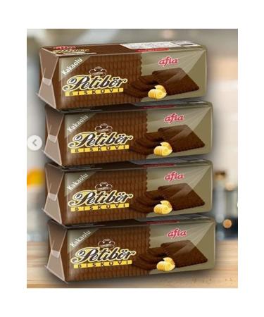Afia Cocoa Petit Bor Biscuits 180gr - Set of 4