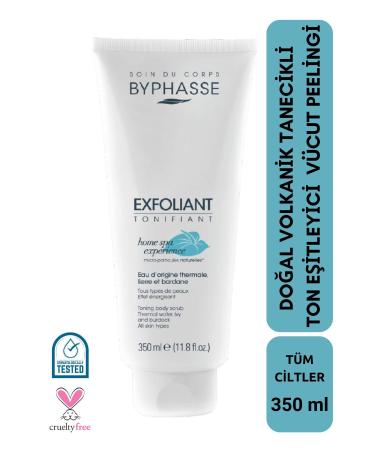 BYPHASSE Natural Volcanic Grain Revitalizing Body Scrub 350ml