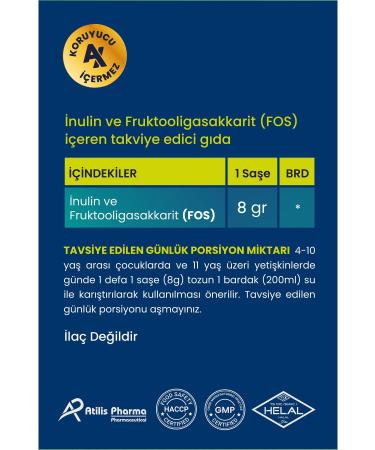 Aprivex Inulin + Fos Prebiotic Fiber Supplement 30 Days Sachet - Buy Online on GoSupps.com