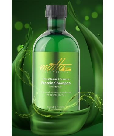 Motto Plus Professional Strengthening and Repairing Protein Shampoo 400 Ml - Buy Online on GoSupps.com