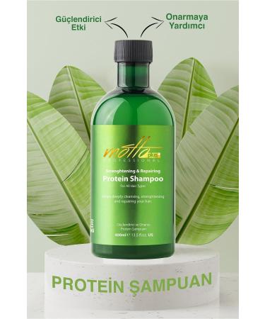 Motto Plus Professional Strengthening and Repairing Protein Shampoo 400 Ml