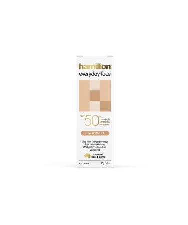 Lotis Hamilton Everyday Face Spf50 - 75g Face Sun Lotion - Buy Online on GoSupps.com