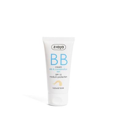 Ziaja Bb Cream Oily and Combination Skin Natural Tone Spf 15 50 ml