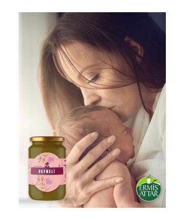 Ermi Attar Laurel Paste Women's Reproductive Health Egg Reserve Quality Supporting Honey Paste 800 G Glass Jar - Buy Online on GoSupps.com