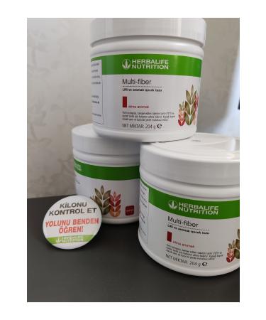 Herbalife Multi-fiber Multi-fiber Fiber and Flavored Drink Powder Apple 204 G - Buy Online on GoSupps.com