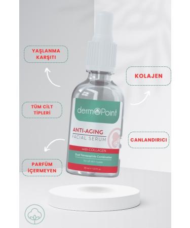 dermoPoint Collagen + Peptide Anti-Wrinkle Anti-Aging Effective Skin Serum 30 ml - Buy Online on GoSupps.com