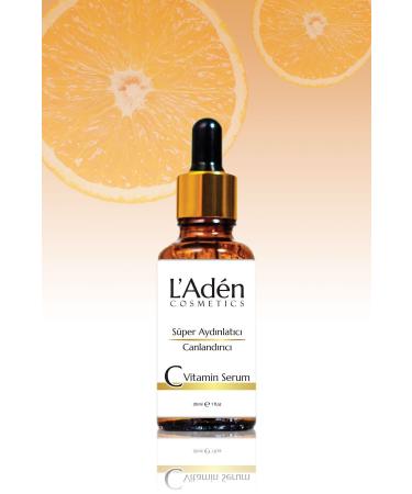 Say Goodbye to Wrinkles and Blemishes with L'Aden Cosmetics Illuminating C Serum. - Buy Online on GoSupps.com
