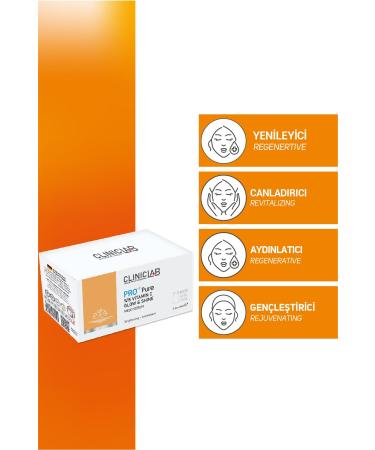 Cliniclab Pro+ Pure Vitamin C Glowe & Shine Meso Serum 6 ml x 2 pcs - Buy Online on GoSupps.com