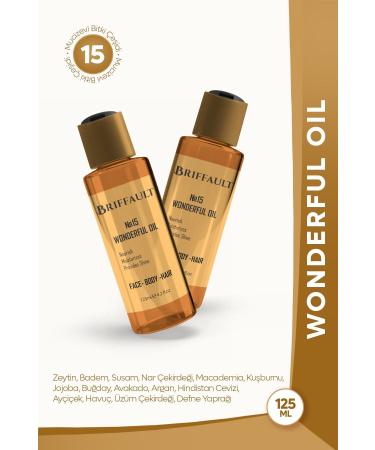 BR FFAULT No:15 Multi-Purpose Care Moisturizing and Shining Miraculous Skin Care Oil 125 ml - Buy Online on GoSupps.com