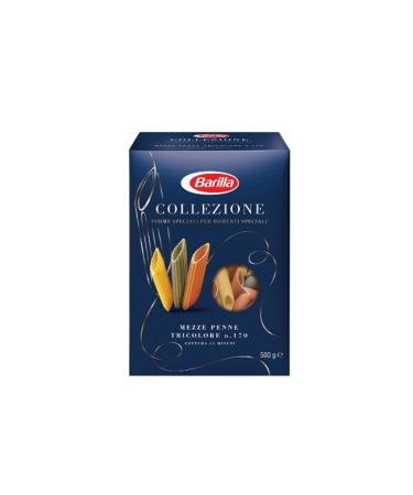 Barilla Mezze Penne Tric. Pasta 500 Gr. (12 PIECES)