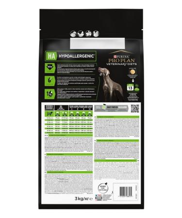 EARTHQUAKE Pro Plan Veterinary Diets Ha Hypoallergenic Hypoallergenic Dry Dog Food 3 Kg - Buy Online on GoSupps.com