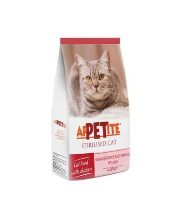 Appettite Appetite Sterilized Cat Food with Chicken 1.5 Kg.